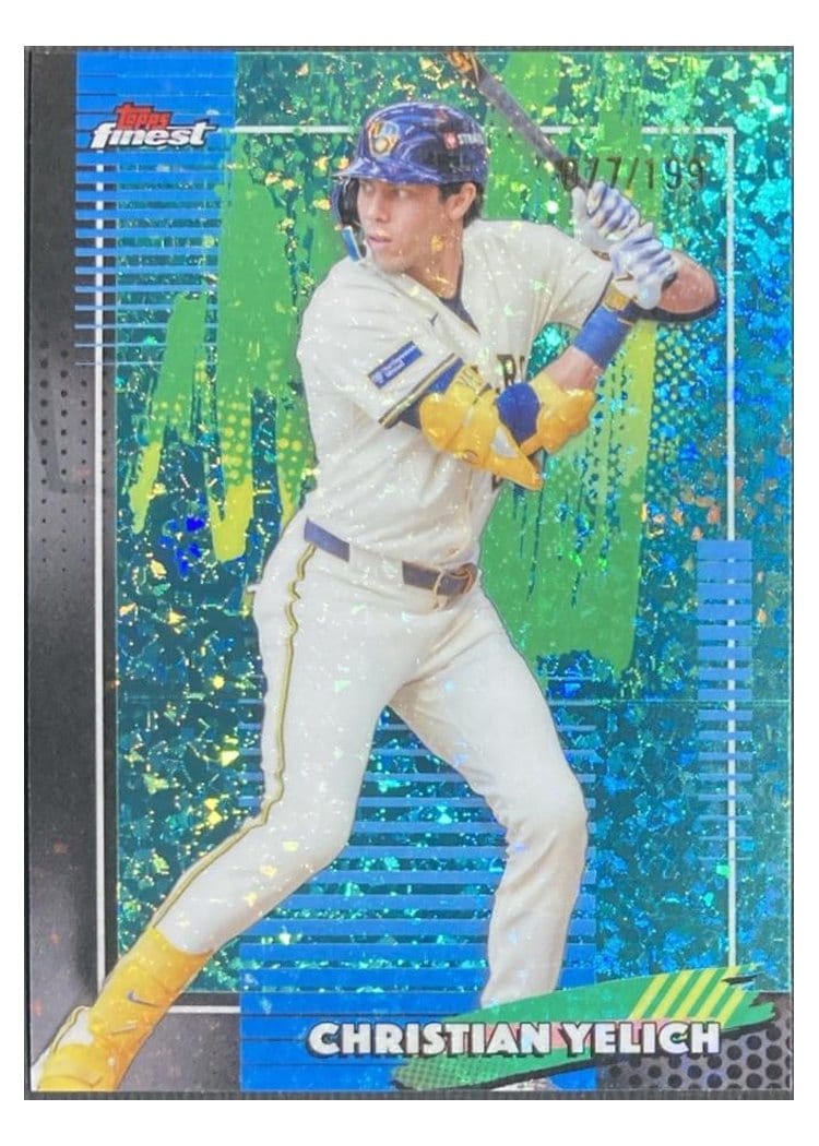 2026 Topps Finest Christian Yelich #49 card