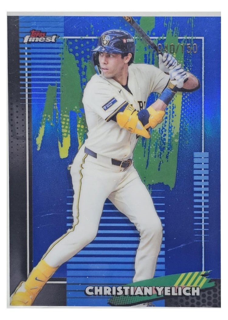2026 Topps Finest Christian Yelich #49 card