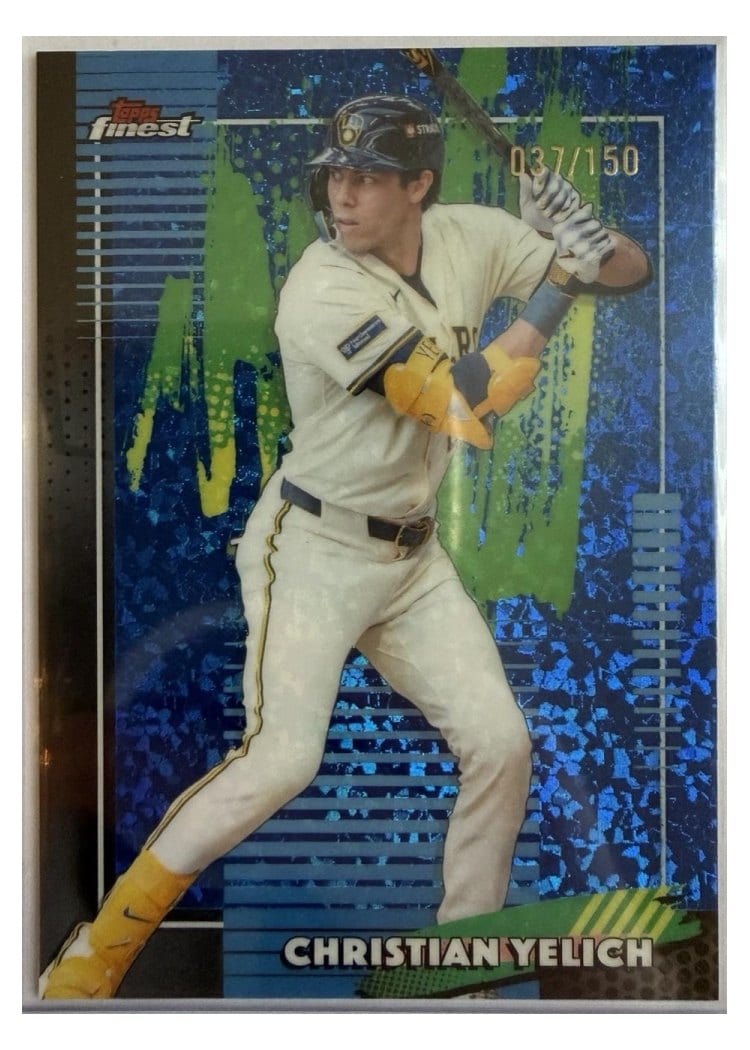 2026 Topps Finest Christian Yelich #49 card