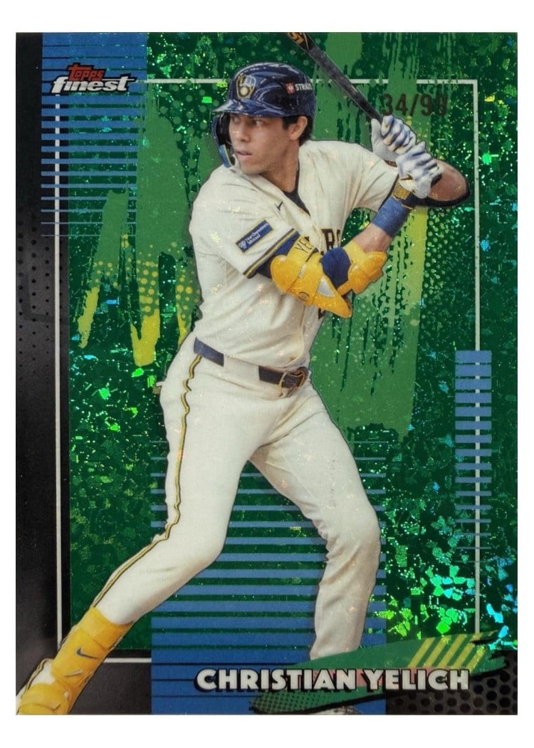 2026 Topps Finest Christian Yelich #49 card