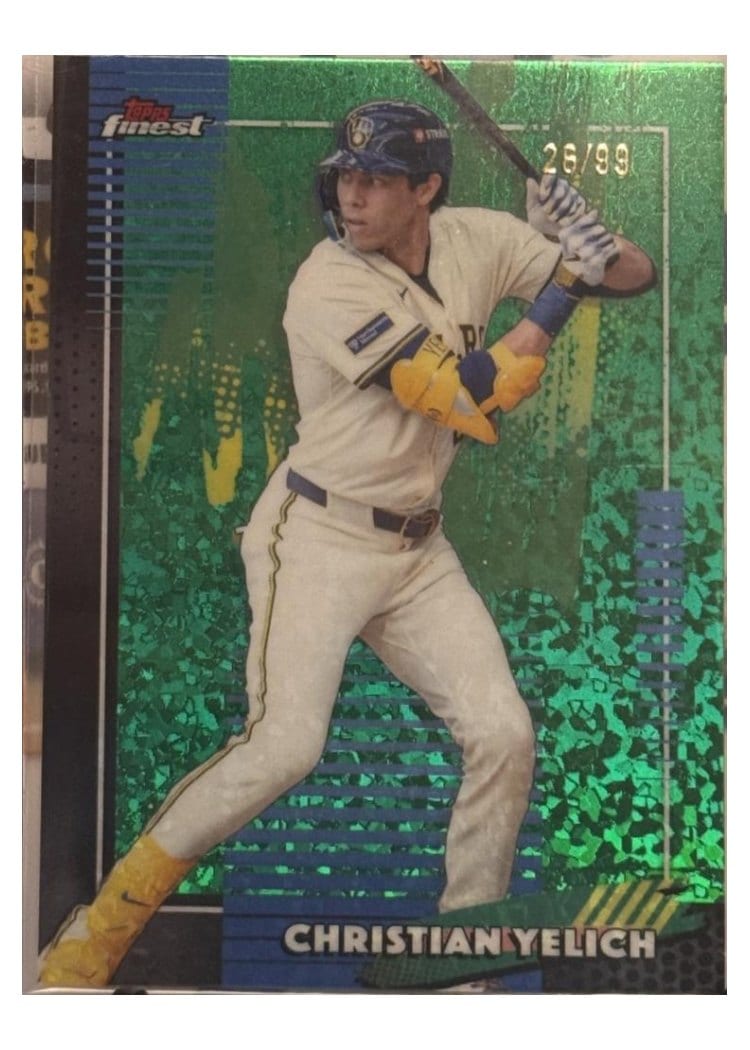 2026 Topps Finest Christian Yelich #49 card