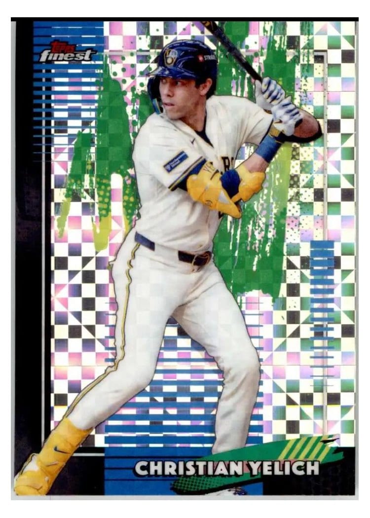 2026 Topps Finest Christian Yelich #49 card