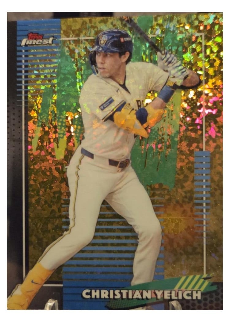 2026 Topps Finest Christian Yelich #49 card