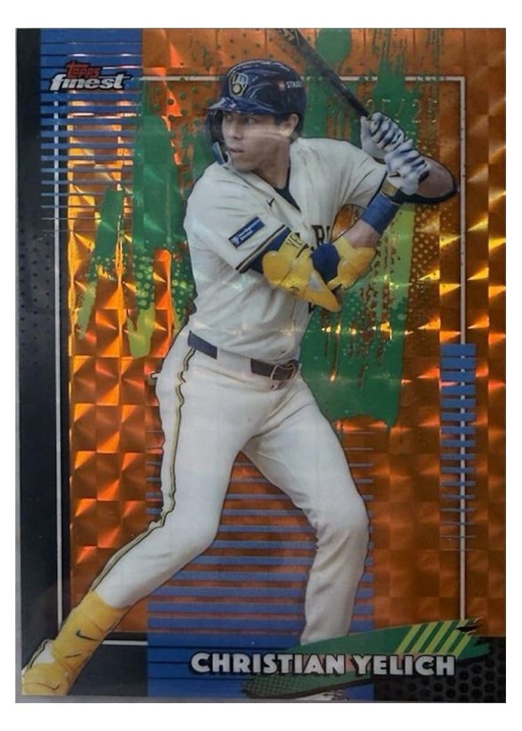 2026 Topps Finest Christian Yelich #49 card