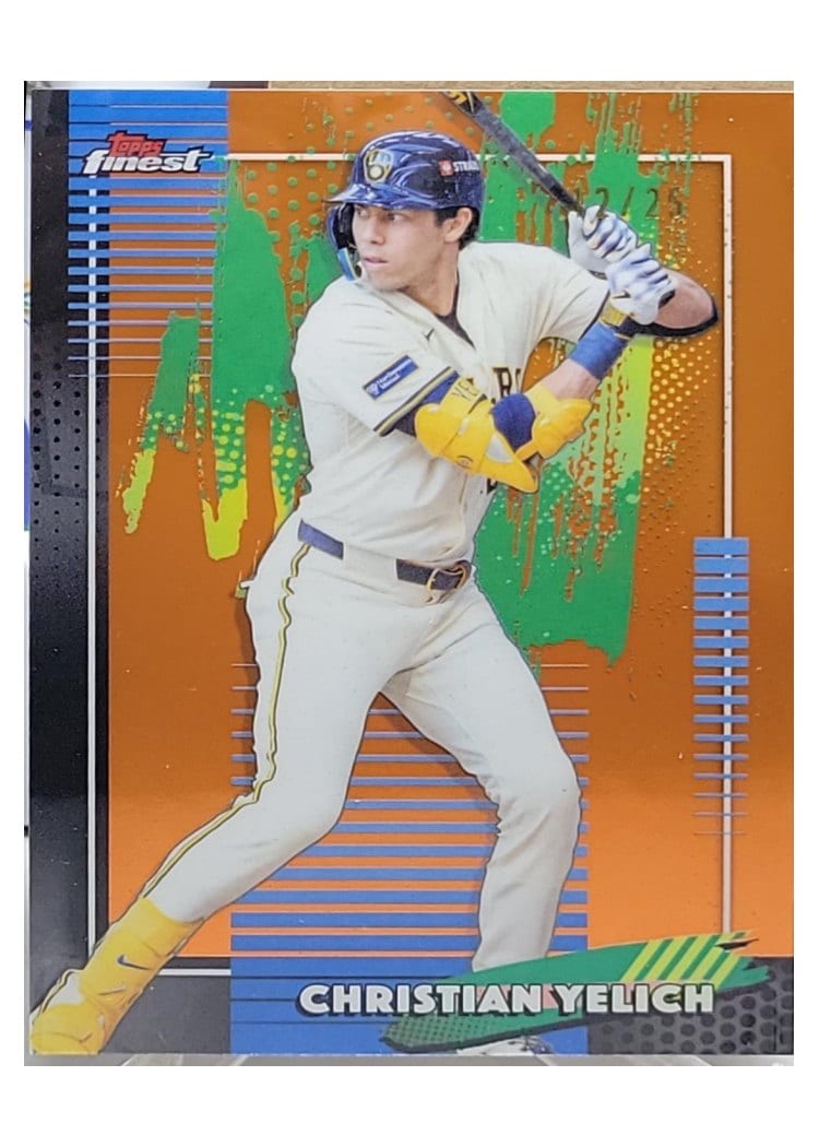 2026 Topps Finest Christian Yelich #49 card
