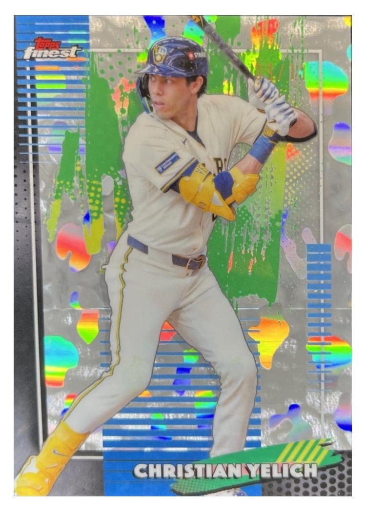 2026 Topps Finest Christian Yelich #49 card