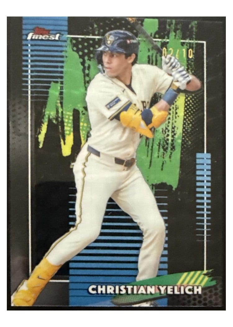 2026 Topps Finest Christian Yelich #49 card