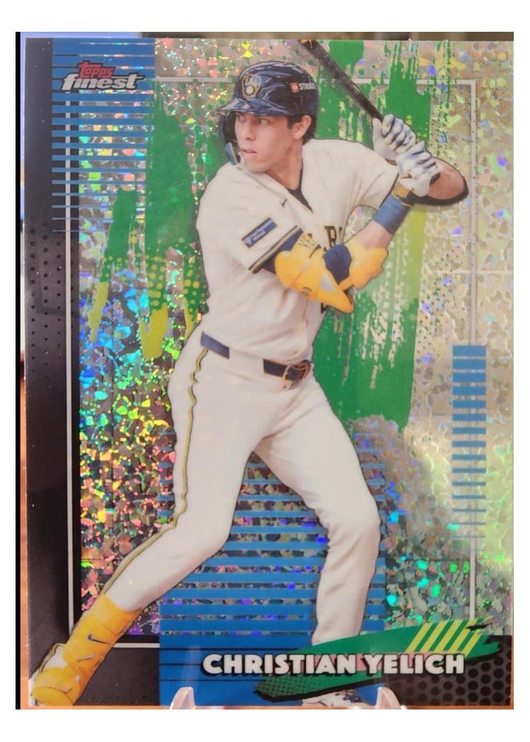 2026 Topps Finest Christian Yelich #49 card
