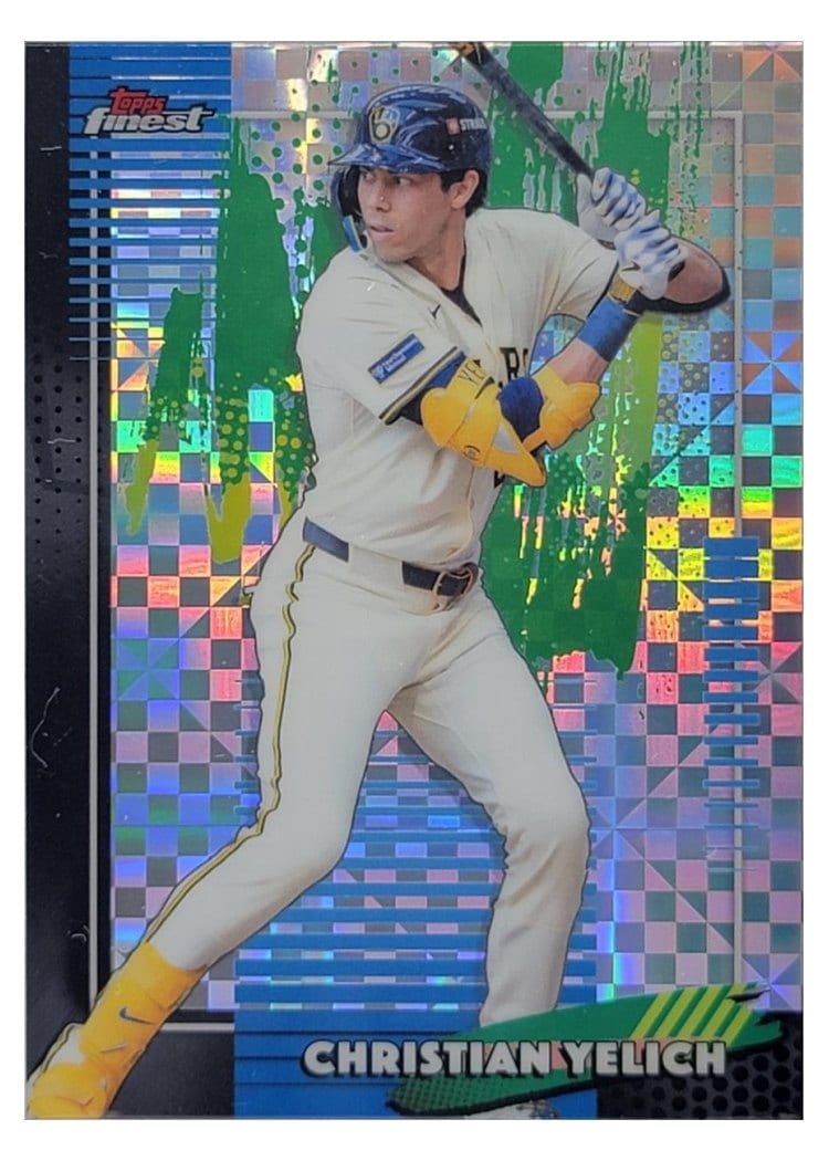 2026 Topps Finest Christian Yelich #49 card