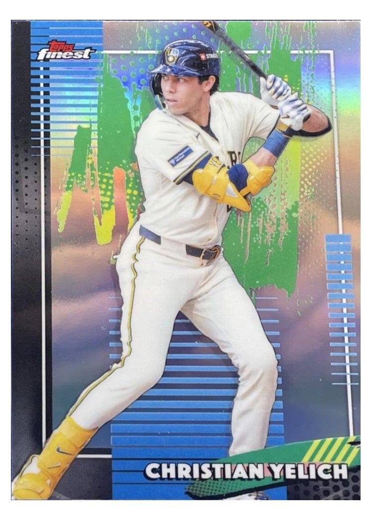2026 Topps Finest Christian Yelich #49 card