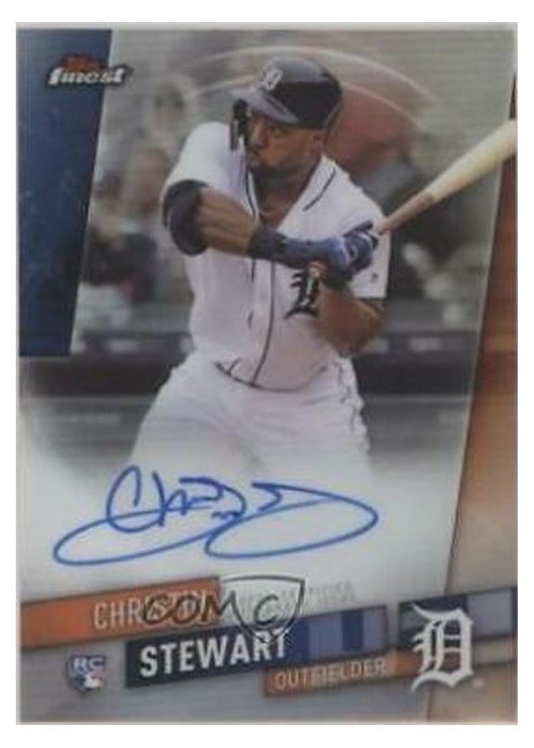 2019 Finest Autographs Christin Stewart #FA-CST card
