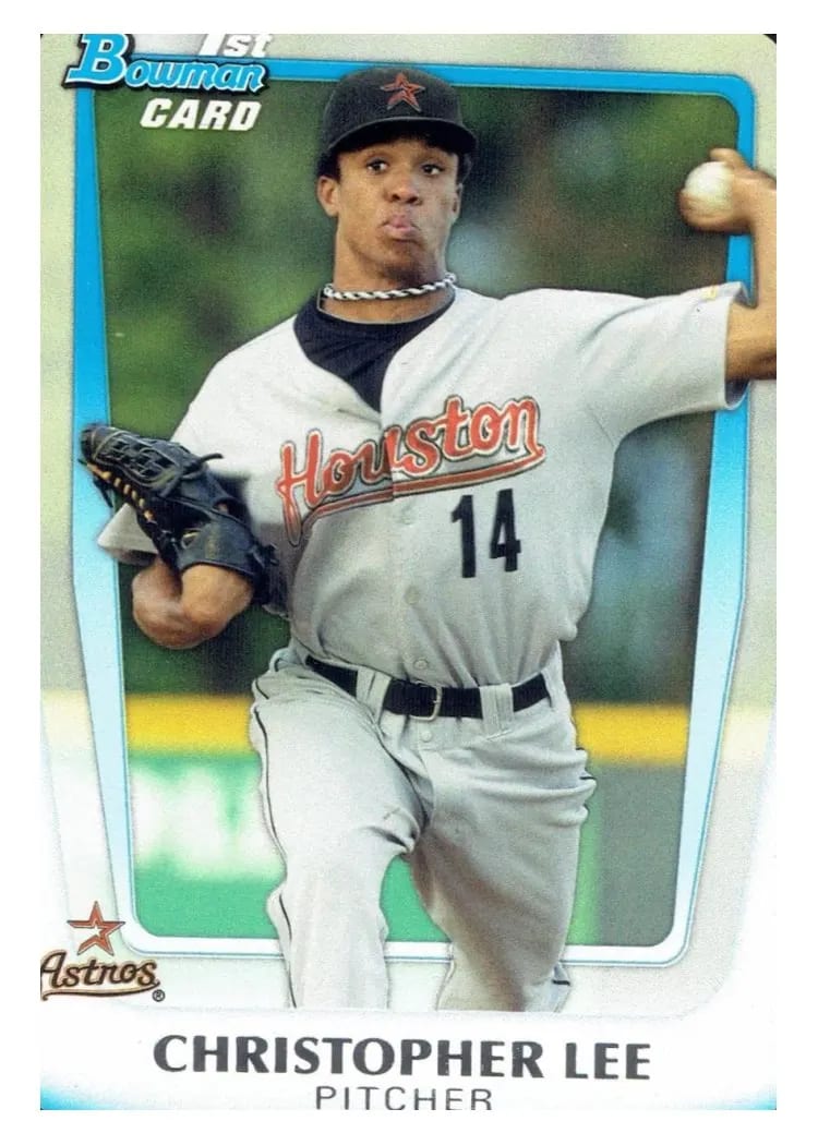 2011 Bowman Chrome Draft Picks & Prospects Christopher Lee #BDPP73 card
