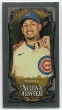2024 Topps Allen & Ginter Chrome Mini Christopher Morel (Chicago Cubs) #189 card
