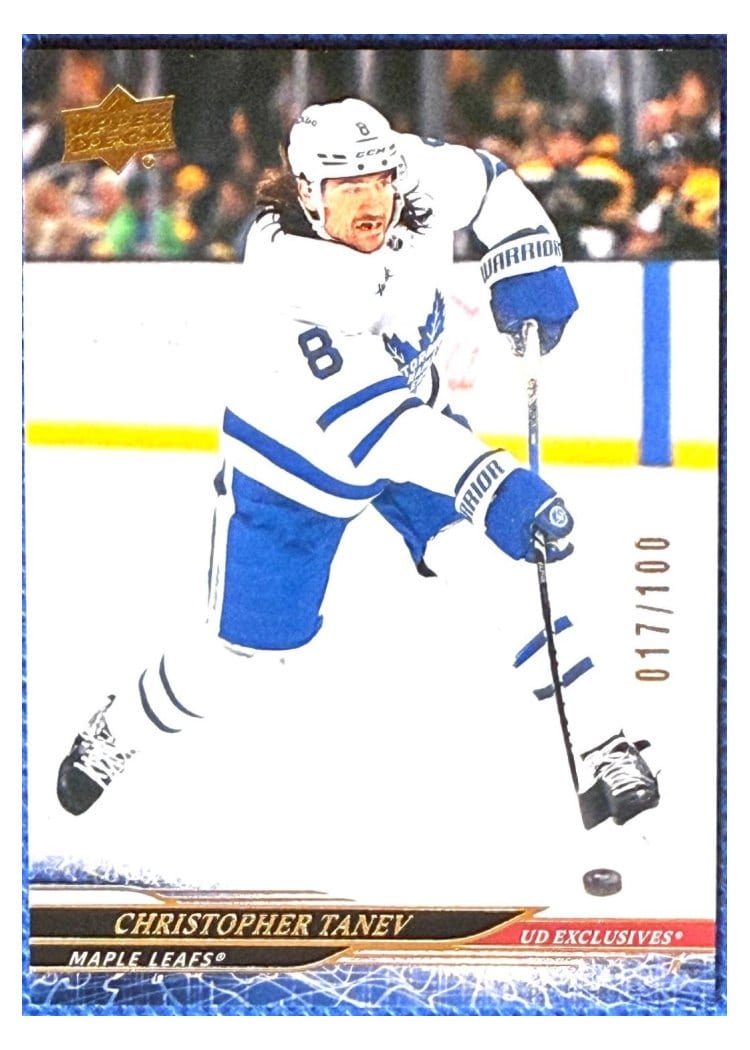 2024-25 Upper Deck Base Set Christopher Tanev #623 card