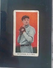1910 E93 Standard Caramel Christy Mathewson card