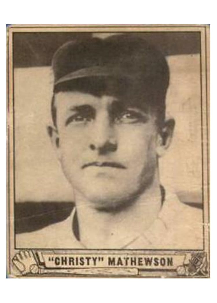 1940 Play Ball Christy Mathewson #175 card