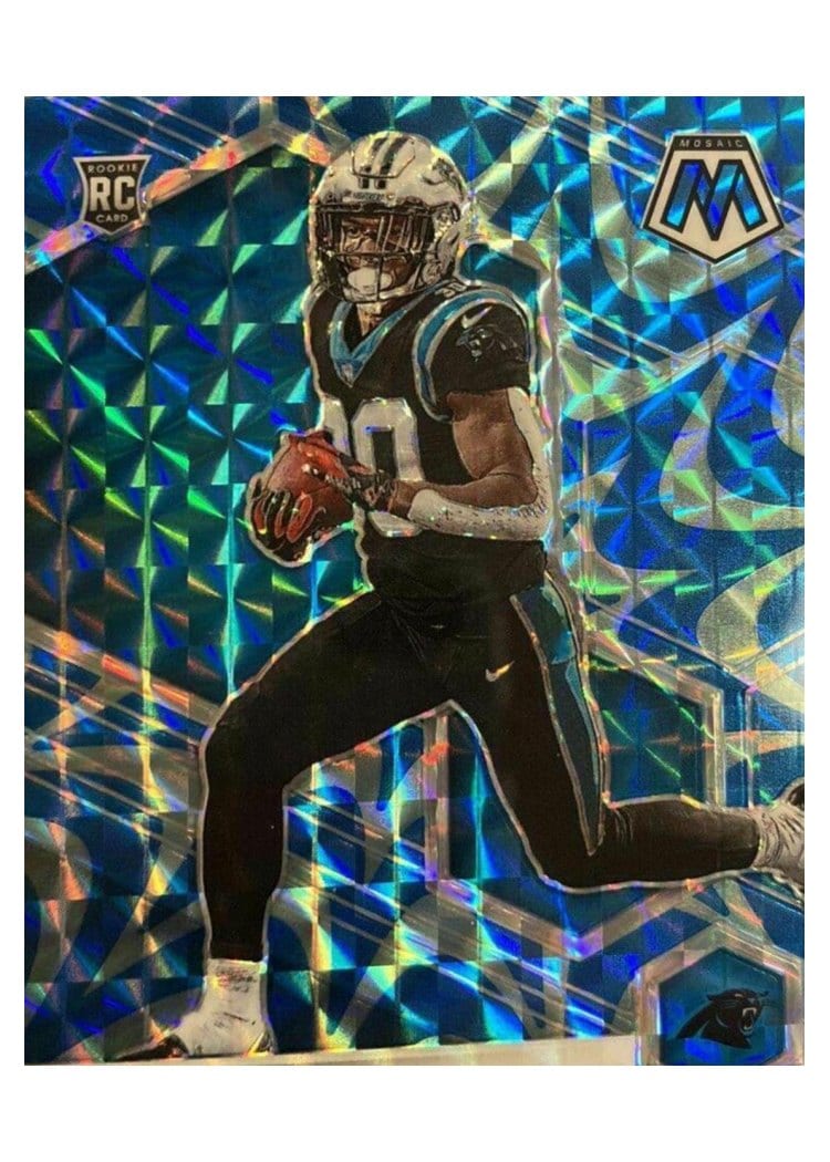 2021 Panini Mosaic Base Set Chuba Hubbard #325 card