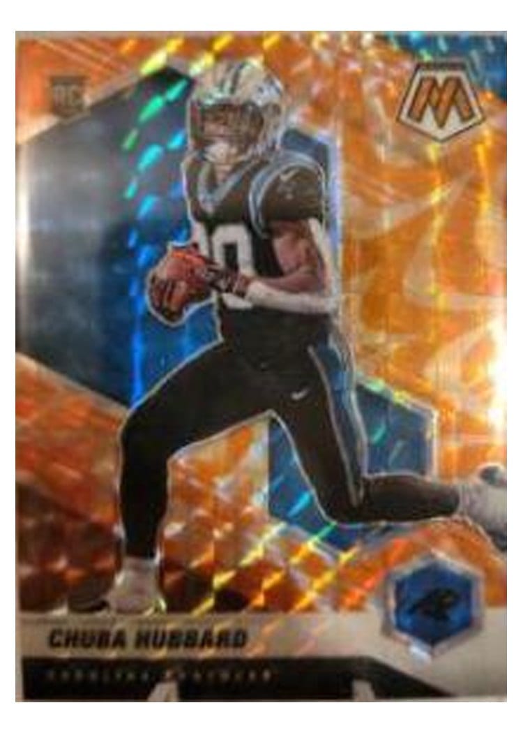 2021 Panini Mosaic Base Set Chuba Hubbard #325 card