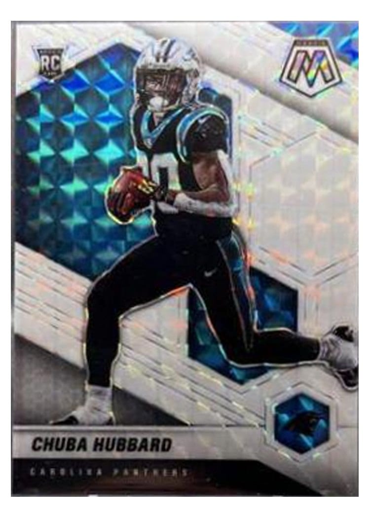 2021 Panini Mosaic Base Set Chuba Hubbard #325 card