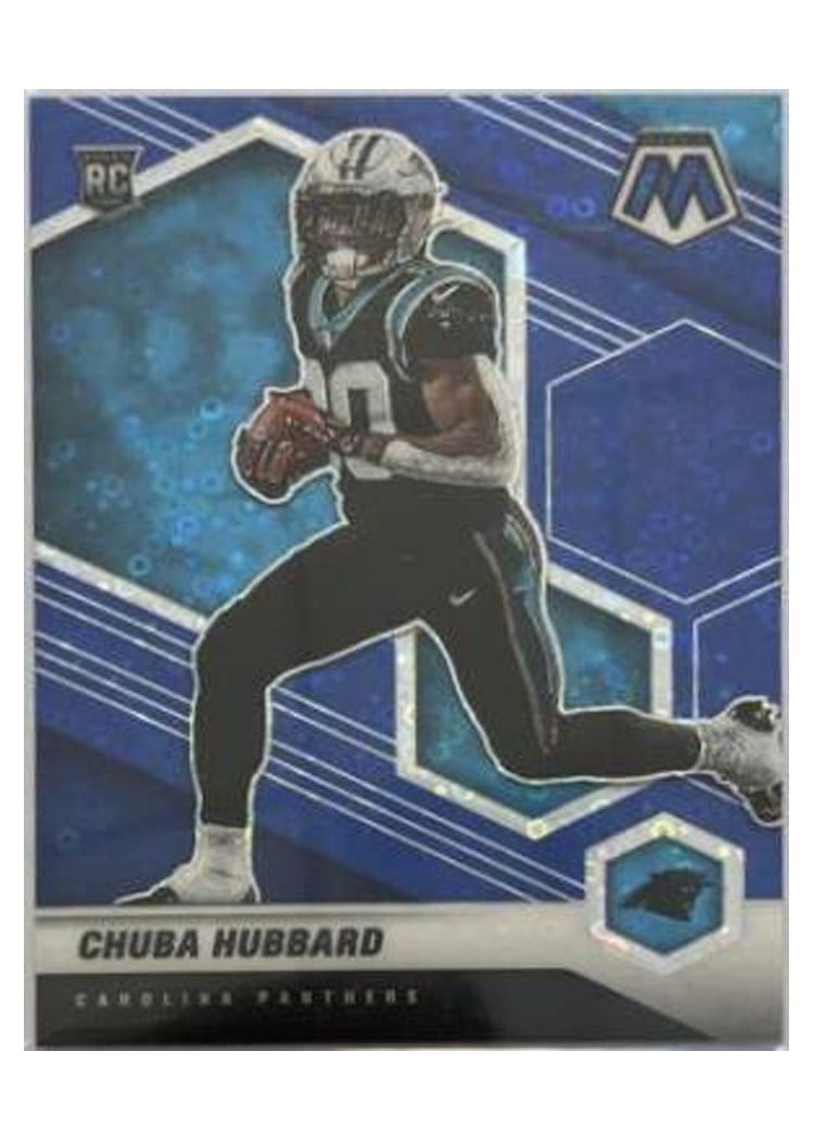 2021 Panini Mosaic Base Set Chuba Hubbard #325 card