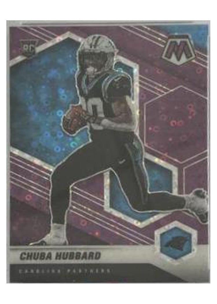2021 Panini Mosaic Base Set Chuba Hubbard #325 card