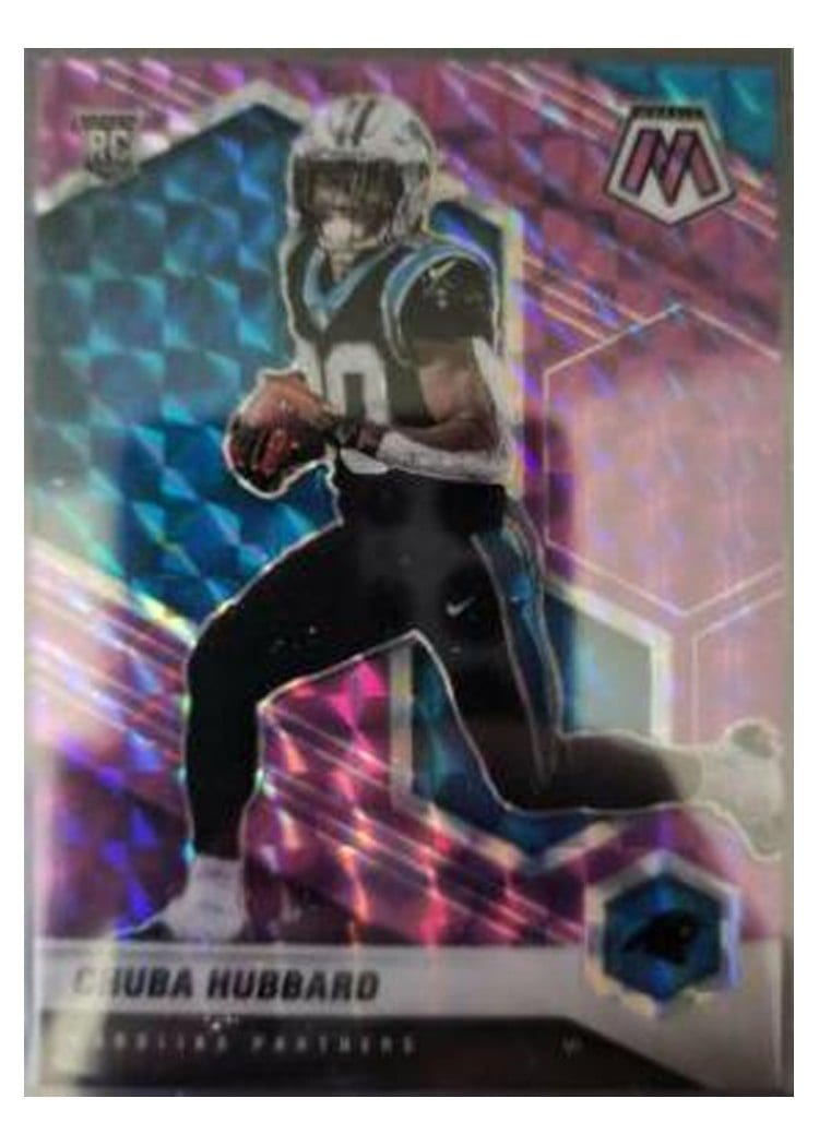 2021 Panini Mosaic Base Set Chuba Hubbard #325 card