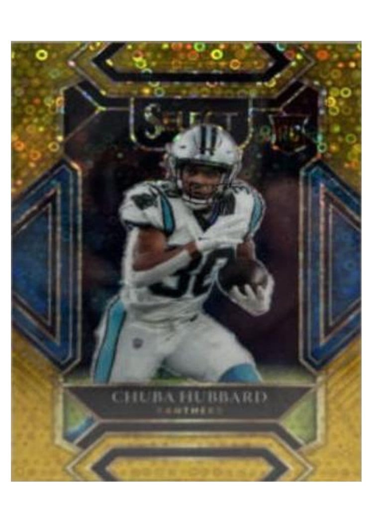 2021 Panini Select Base Set Chuba Hubbard #276 card