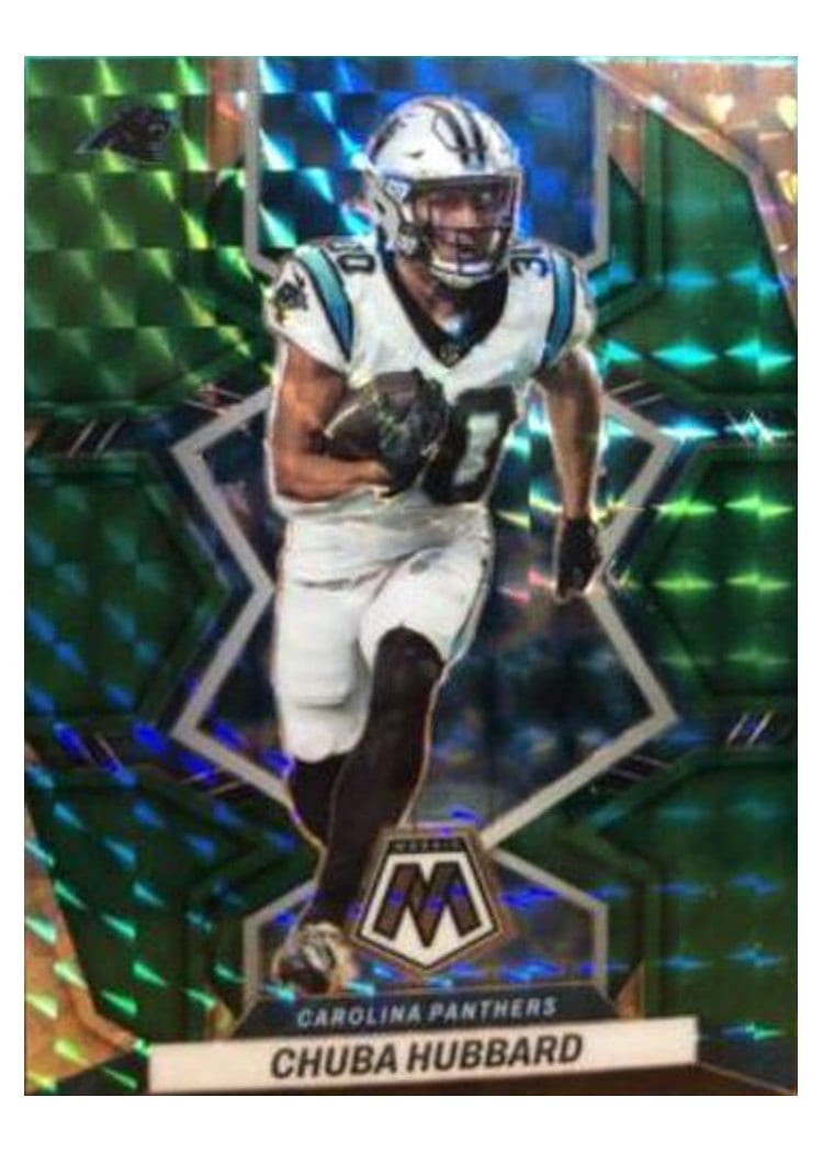 2022 Panini Mosaic Base Set Chuba Hubbard #31 card