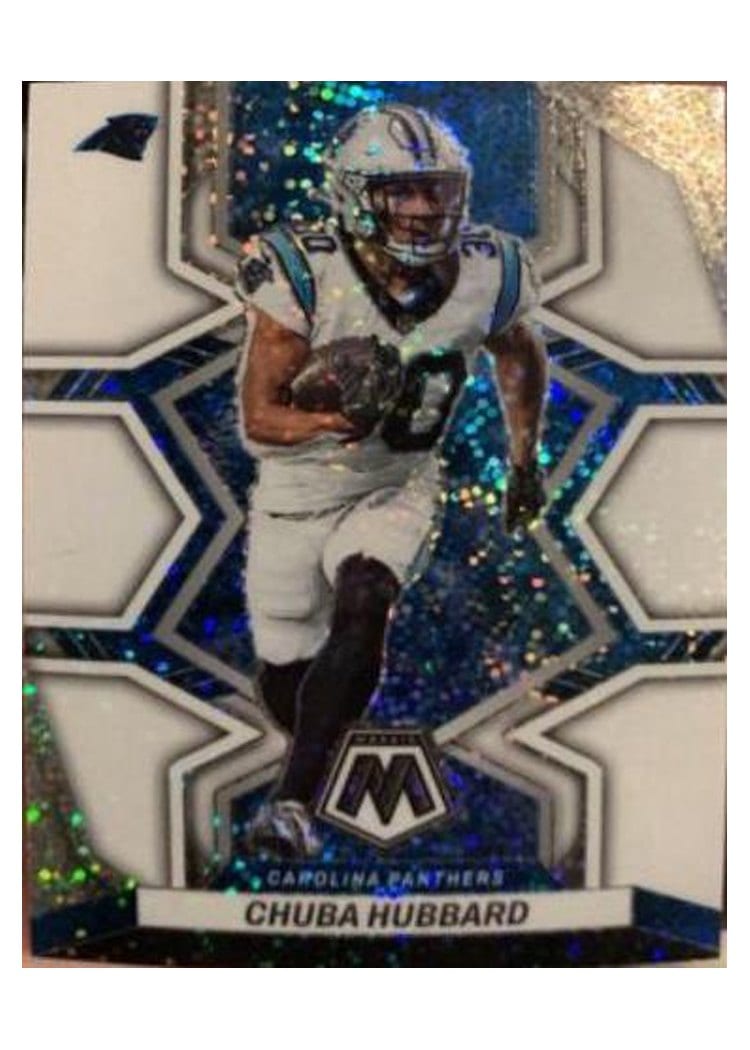 2022 Panini Mosaic Base Set Chuba Hubbard #31 card