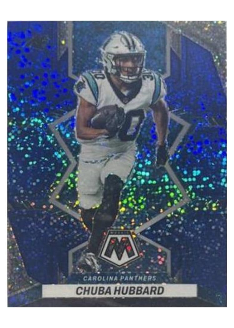 2022 Panini Mosaic Base Set Chuba Hubbard #31 card