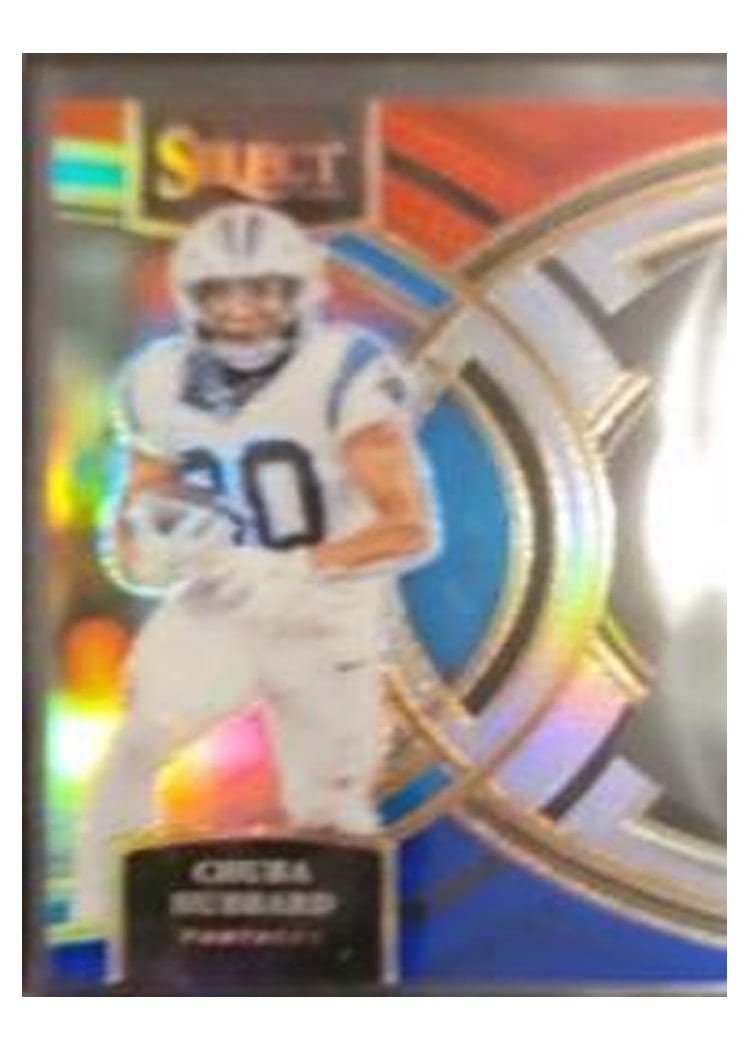 2023 Panini Select Base Set Chuba Hubbard #191 card
