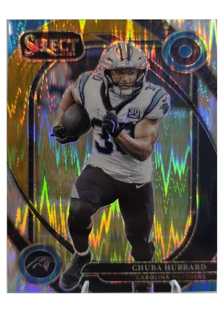 2024 Panini Select Base Set Chuba Hubbard #238 card