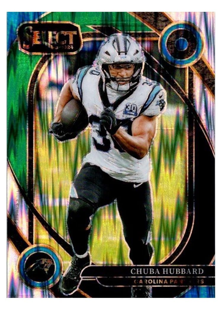 2024 Panini Select Base Set Chuba Hubbard #238 card