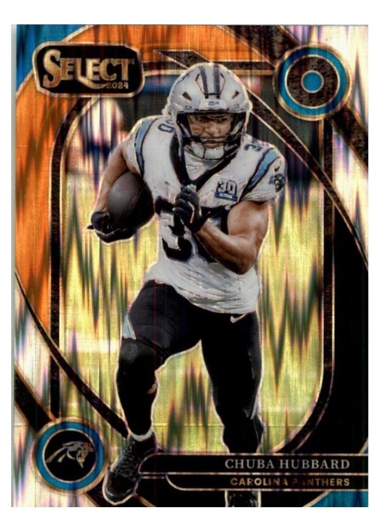 2024 Panini Select Base Set Chuba Hubbard #238 card