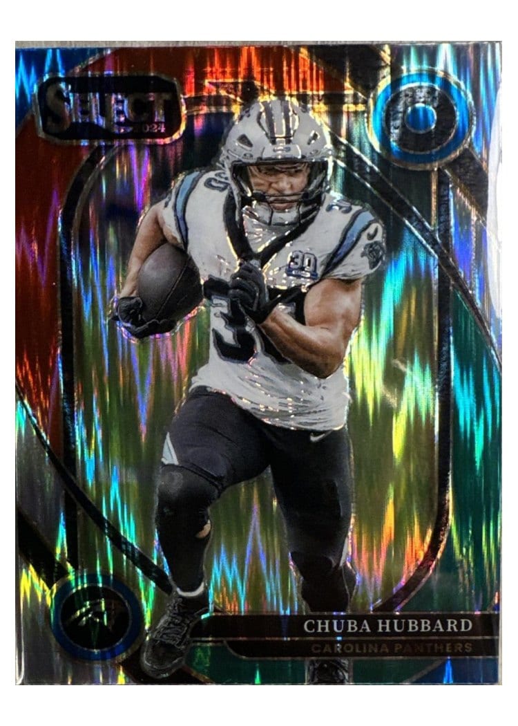 2024 Panini Select Base Set Chuba Hubbard #238 card