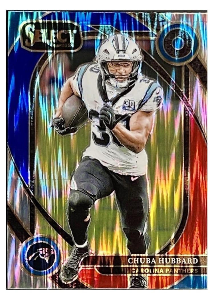 2024 Panini Select Base Set Chuba Hubbard #238 card