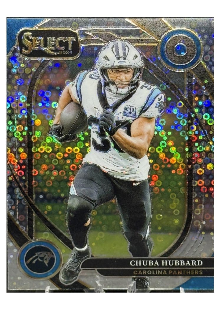 2024 Panini Select Base Set Chuba Hubbard #238 card