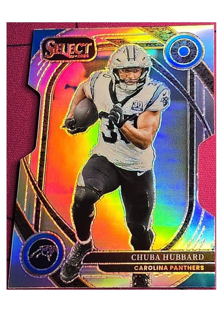 2024 Panini Select Base Set Chuba Hubbard #238 card
