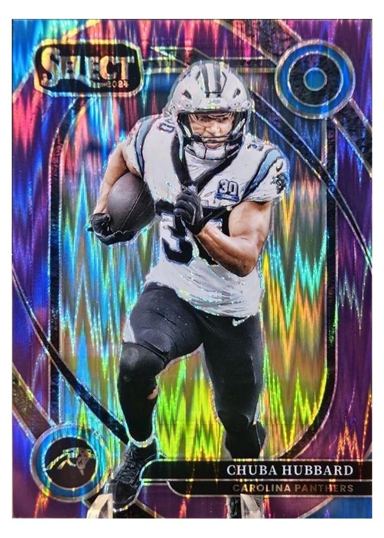 2024 Panini Select Base Set Chuba Hubbard #238 card