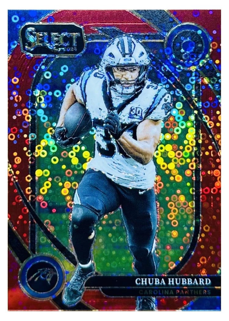 2024 Panini Select Base Set Chuba Hubbard #238 card