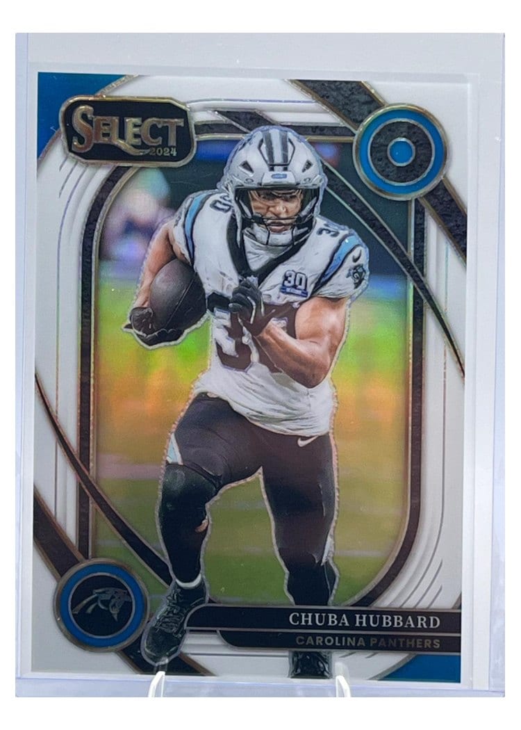 2024 Panini Select Base Set Chuba Hubbard #238 card