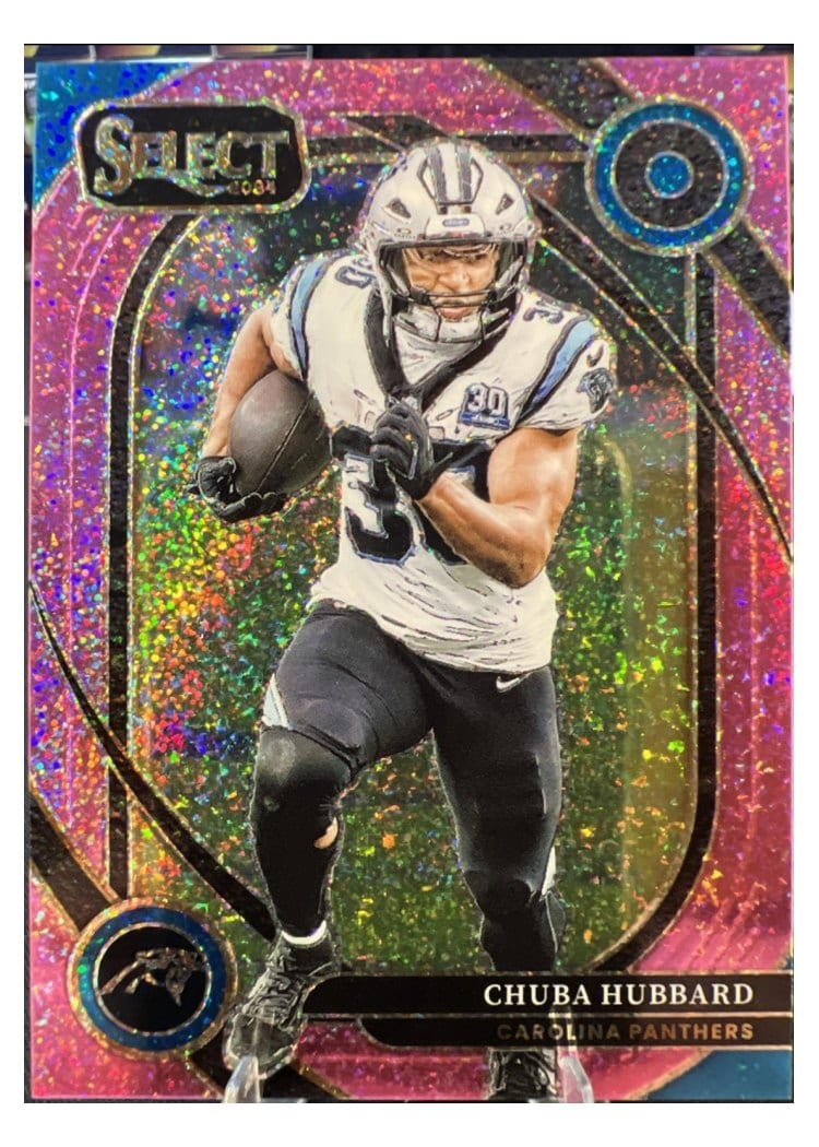 2024 Panini Select Base Set Chuba Hubbard #238 card