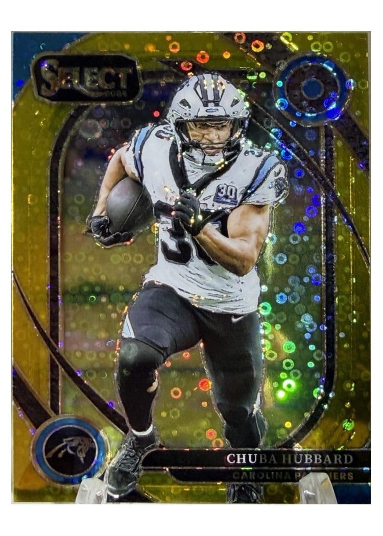 2024 Panini Select Base Set Chuba Hubbard #238 card