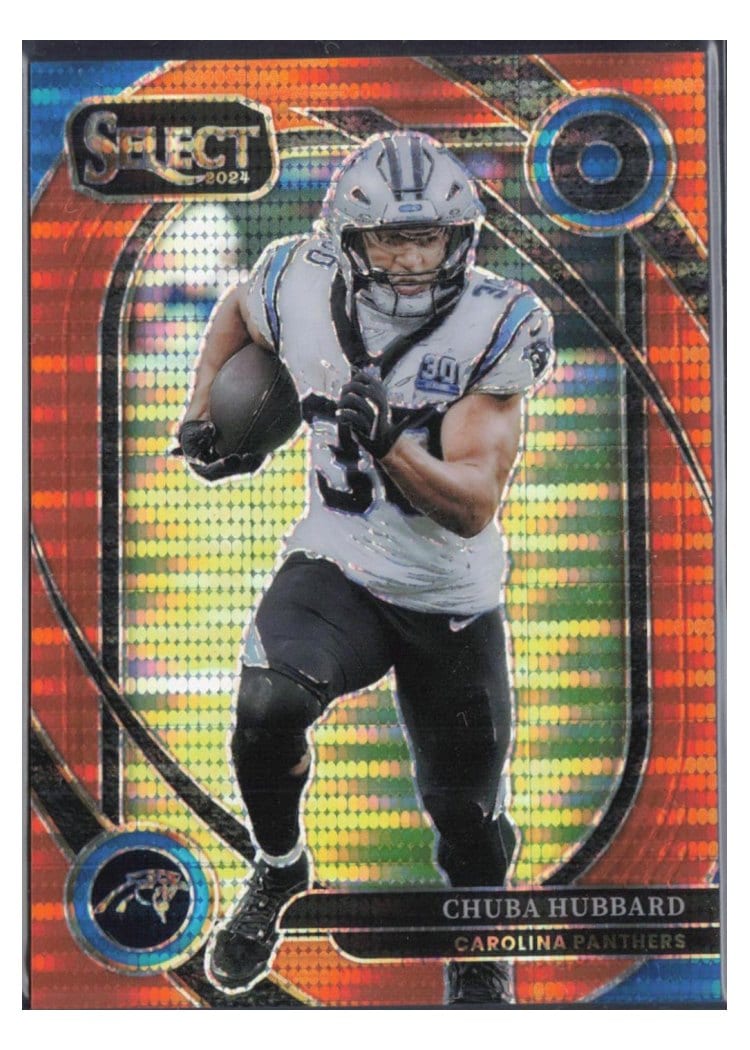 2024 Panini Select Base Set Chuba Hubbard #238 card