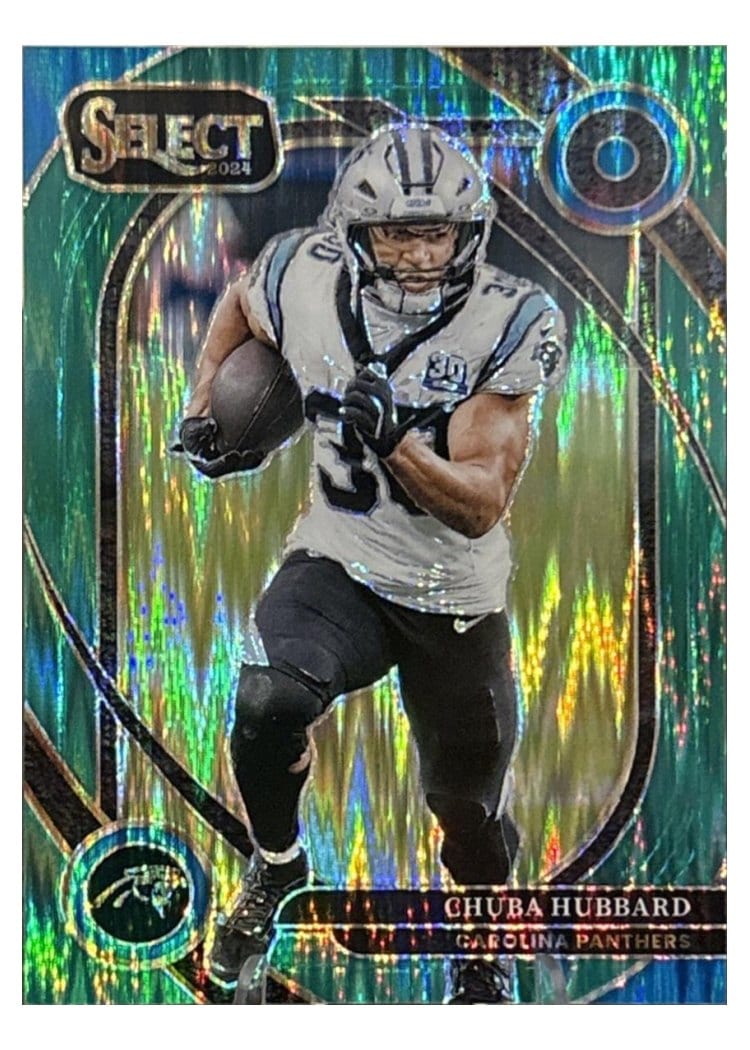 2024 Panini Select Base Set Chuba Hubbard #238 card