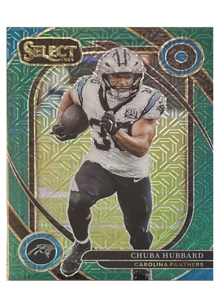 2024 Panini Select Base Set Chuba Hubbard #238 card