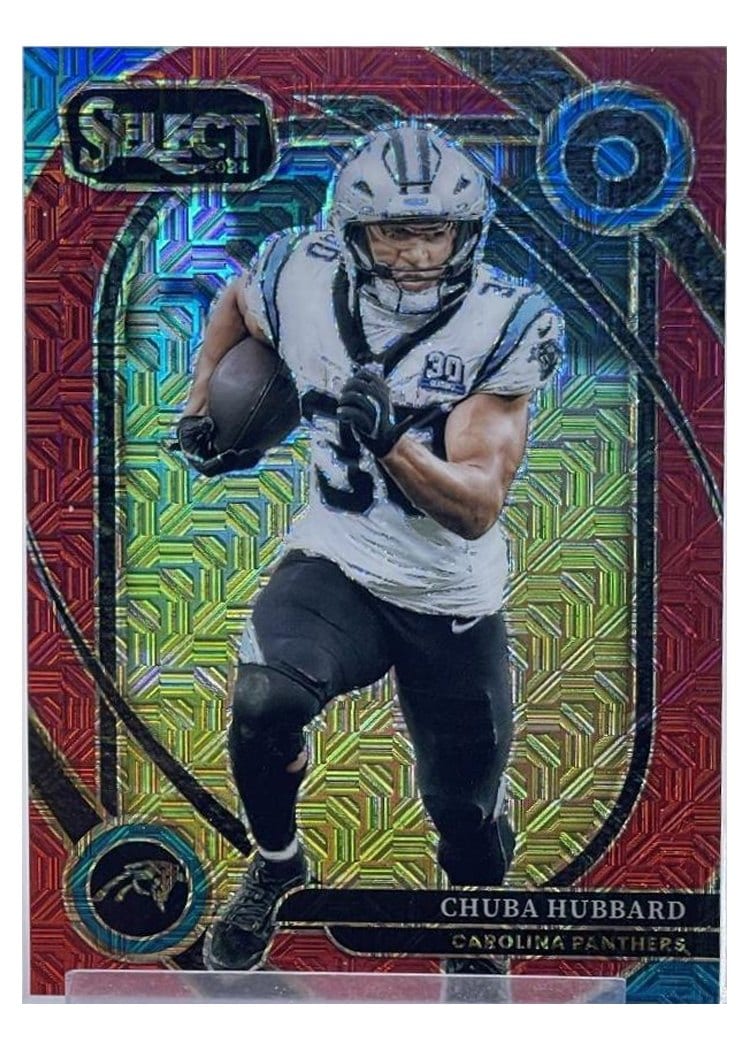 2024 Panini Select Base Set Chuba Hubbard #238 card