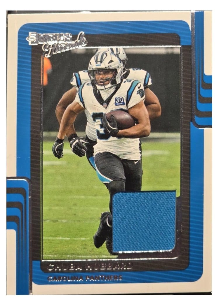 2025 Donruss Donruss Threads Chuba Hubbard #DTH-CHD card