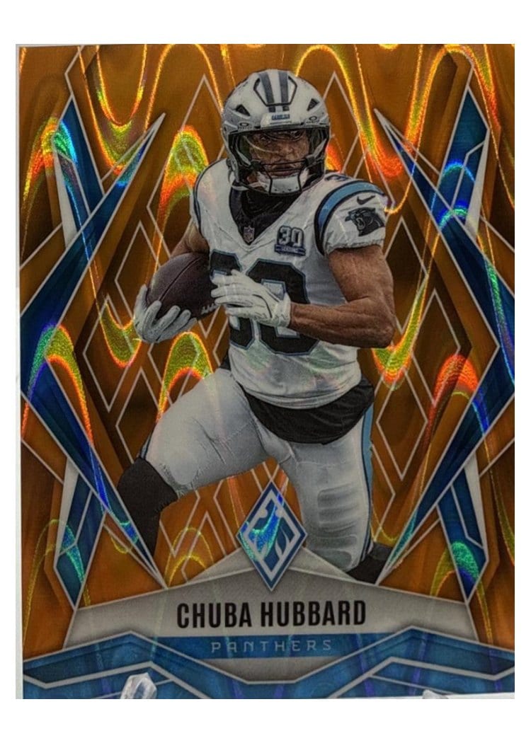 2025 Panini Phoenix Base Set Chuba Hubbard #75 card