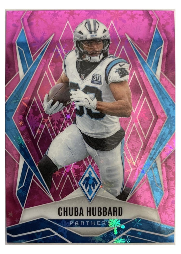 2025 Panini Phoenix Base Set Chuba Hubbard #75 card
